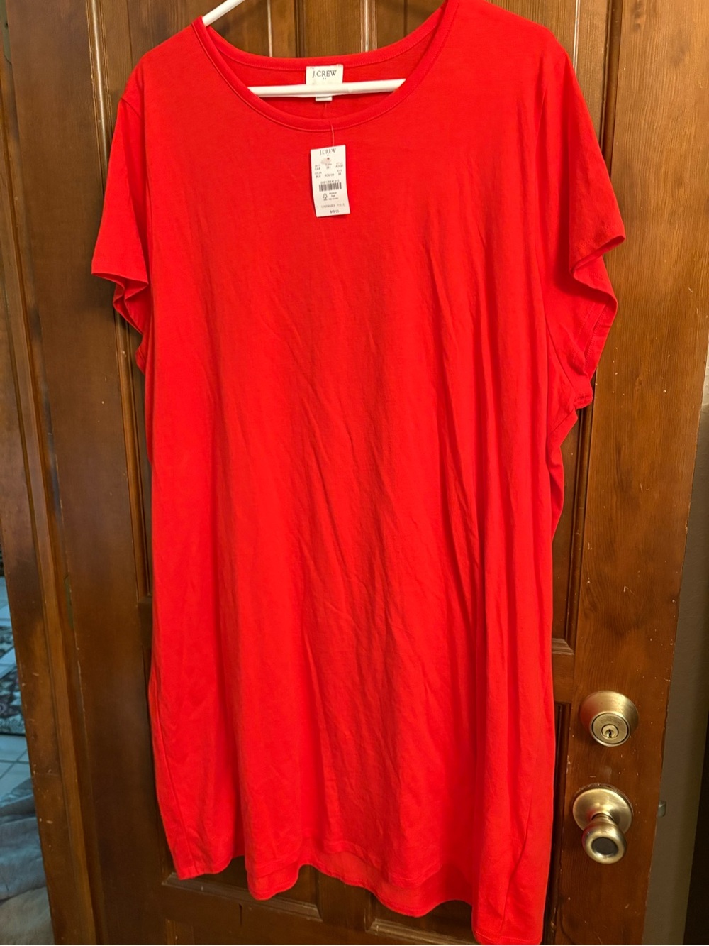 J. Crew 3 piece bundle. All 3x. Red dress & stripe shirt NWT ! - Picture 5 of 10
